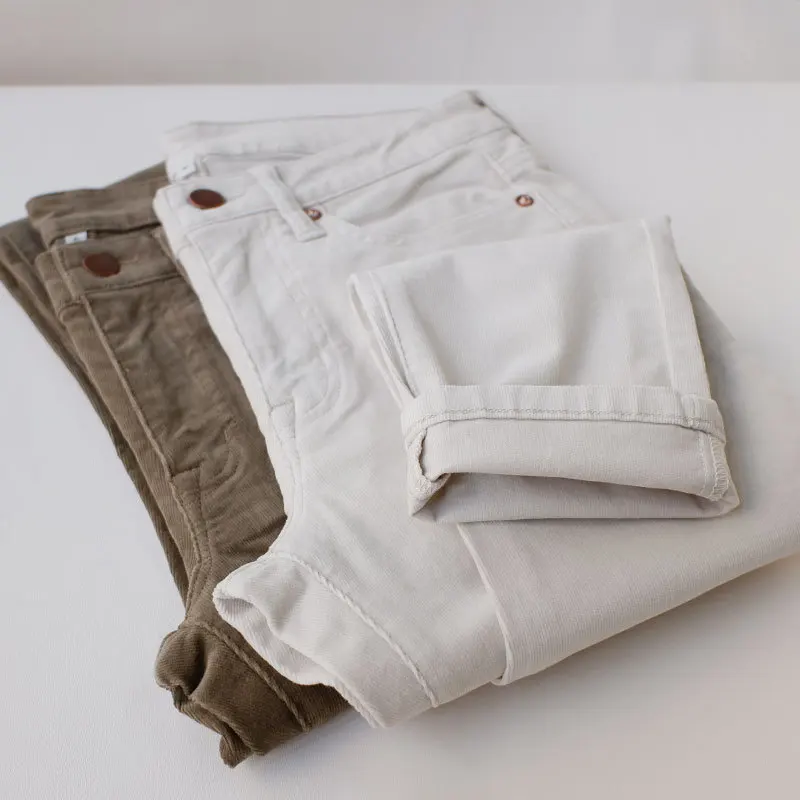 Dave&di Elastic Corduroy Simple Commuting Casual Shorts For Women Clothes Women's Pants And Trousers
Dave&di Elastic Corduroy Simple Commuting Casual Shorts For Women Clothes Women's Pants And Trousers
