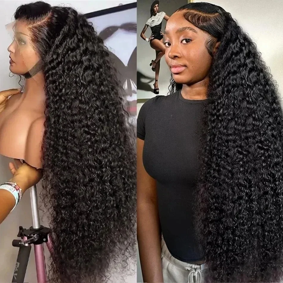 Deep Curly Lace Front Wig 100% Human Hair Wigs On Clearance Sale Pre Plucked Water Wave 13x4 30 34 Inch Lace Frontal Closure Wig
Deep Curly Lace Front Wig 100% Human Hair Wigs On Clearance Sale Pre Plucked Water Wave 13x4 30 34 Inch Lace Frontal Closure Wig