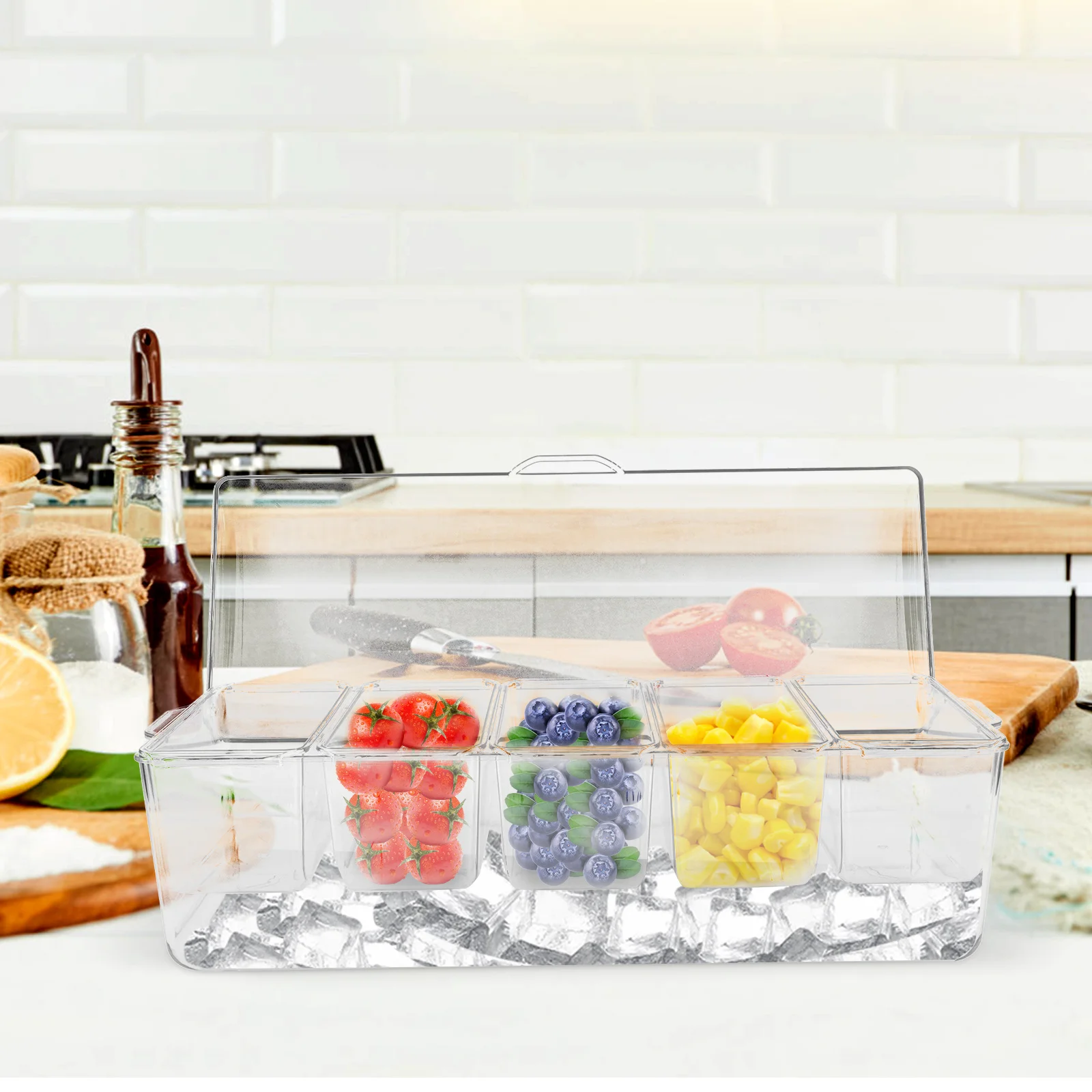 Salad Storage Box Containers Fridge Plastic Food Lids Saver Condiment Tray Sealed Large Capacity Portable Picnic BBQ
Salad Storage Box Containers Fridge Plastic Food Lids Saver Condiment Tray Sealed Large Capacity Portable Picnic BBQ