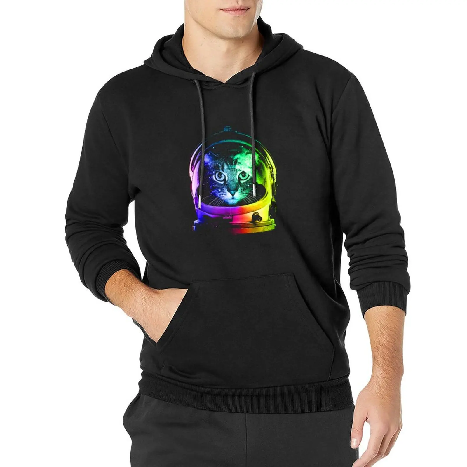Astronaut Cat Pullover Hoodie men wear men clothing new in hoodies and blouses
Astronaut Cat Pullover Hoodie men wear men clothing new in hoodies and blouses