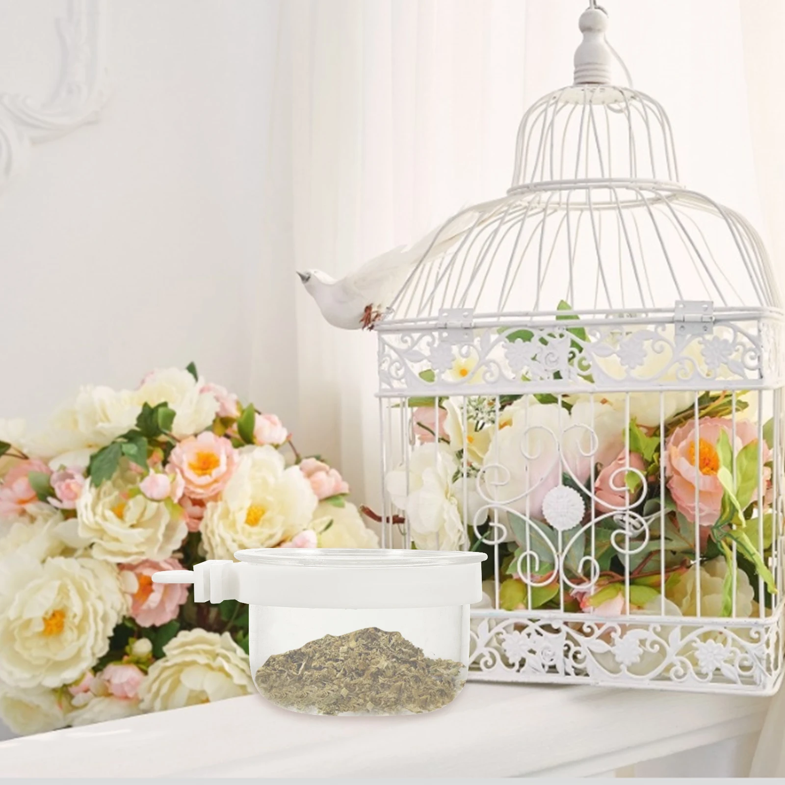 5 Pcs Bird Food Box Acrylic Parrot Water Bowl Multi Function Cage Household Transparent Feeder Small Birds Pet Accessory
5 Pcs Bird Food Box Acrylic Parrot Water Bowl Multi Function Cage Household Transparent Feeder Small Birds Pet Accessory