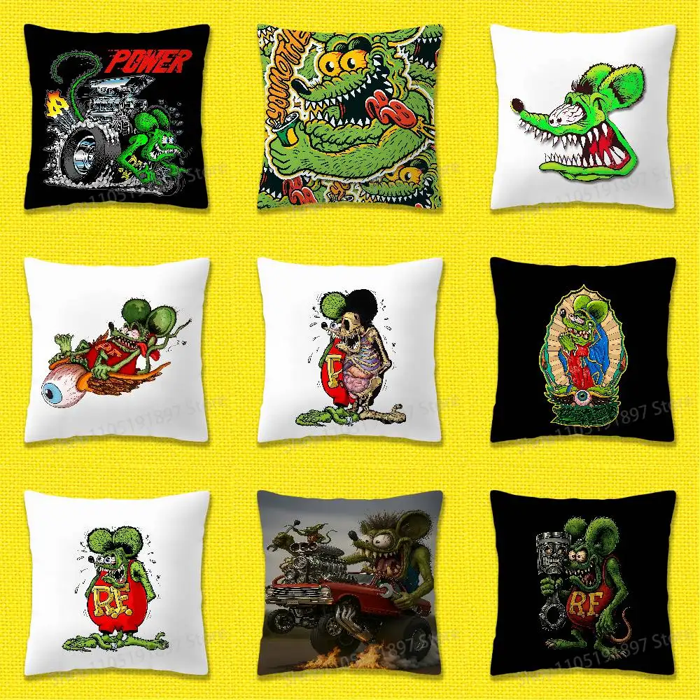 Rat F-Fink Throw Pillow Case For 30x30cm 40x40cm 45x45cm 50x50cm 55x55cm Square Sofa Pillowcase Shell
Rat F-Fink Throw Pillow Case For 30x30cm 40x40cm 45x45cm 50x50cm 55x55cm Square Sofa Pillowcase Shell