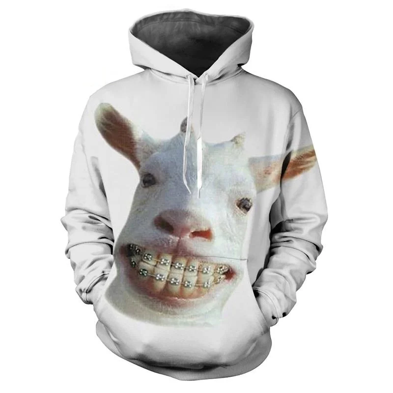 Funny Sheep Graphic Hoodies Men Street Hip Hop Personality Long Sleeves Sweatshirt Fashion Casual Unisex Animal Print 3D Hoodie
Funny Sheep Graphic Hoodies Men Street Hip Hop Personality Long Sleeves Sweatshirt Fashion Casual Unisex Animal Print 3D Hoodie
