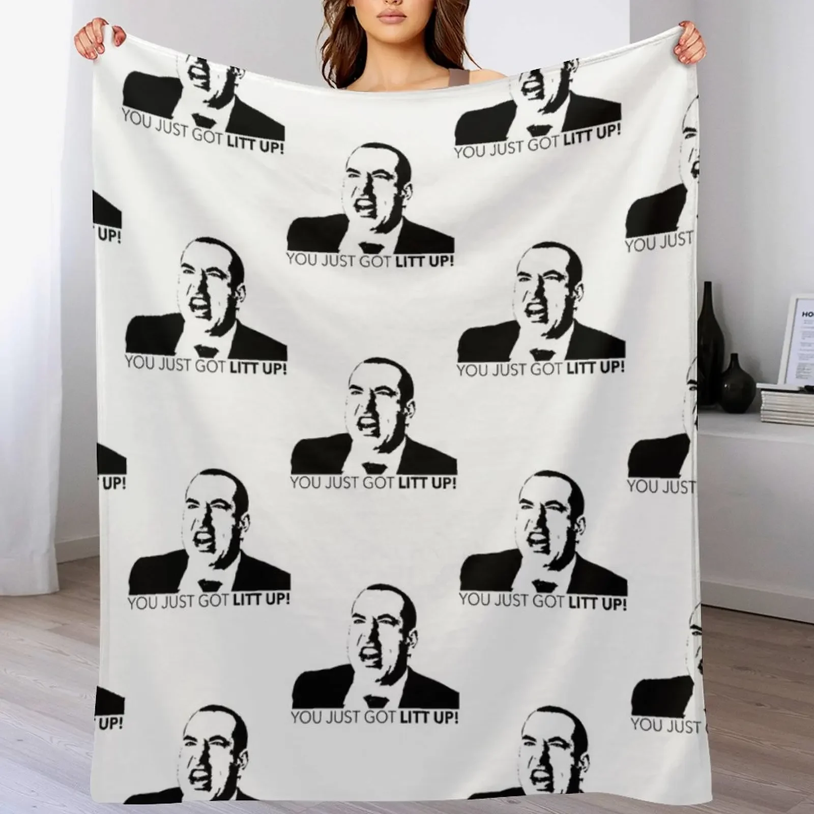 Louis Litt black Throw Blanket Soft Sherpa Fleece Warm Blanket for Winter
Louis Litt black Throw Blanket Soft Sherpa Fleece Warm Blanket for Winter