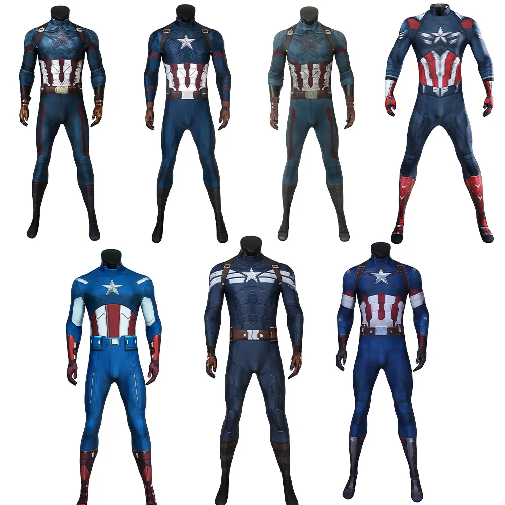 Steve Cosplay Costume Rogers Jumpsuit Men Disguise Hallowen Carnival Party Outfits
Steve Cosplay Costume Rogers Jumpsuit Men Disguise Hallowen Carnival Party Outfits
