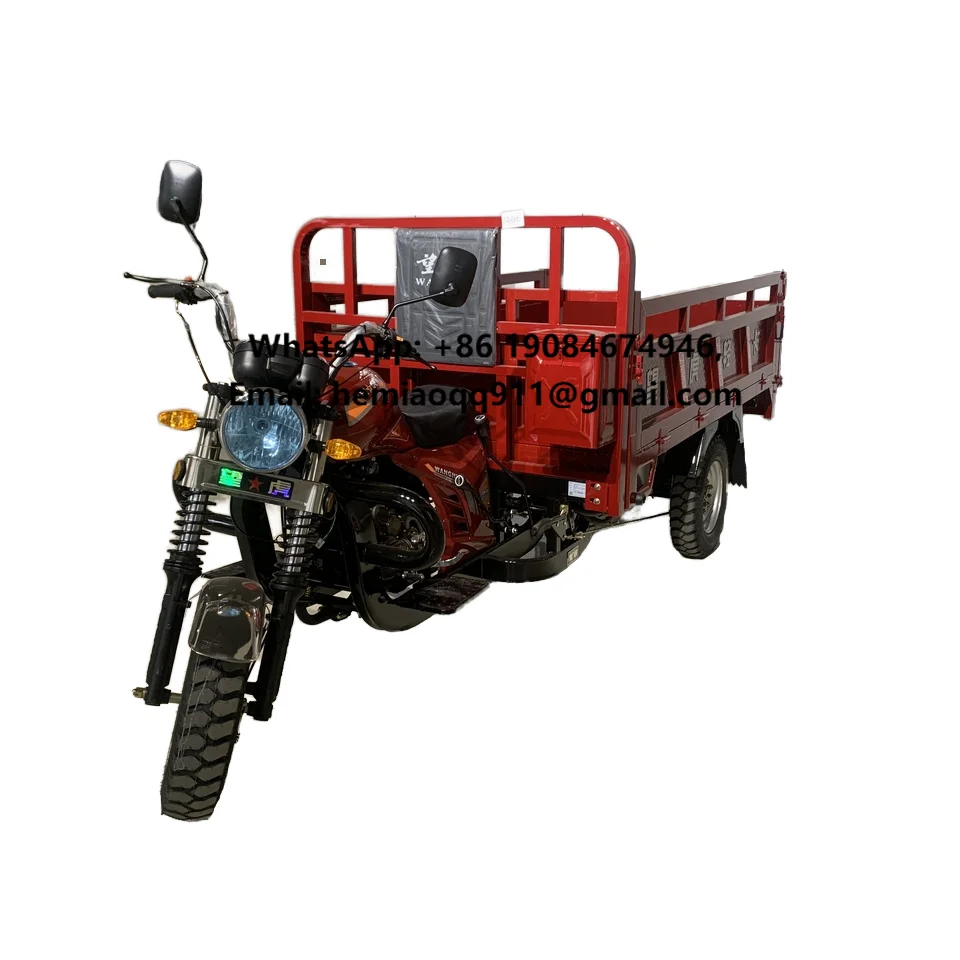 Open-Body 200cc Air-Cooled Engine Three-Wheeled Tricycle Petrol Tricycle
Open-Body 200cc Air-Cooled Engine Three-Wheeled Tricycle Petrol Tricycle