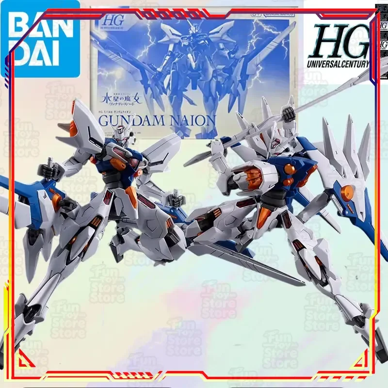 Bandai Gundam NAION HG 1/144 Model Kit Original Anime Action Figure Assembly Toy Gift for Boys Gundam Fans Collectible
Bandai Gundam NAION HG 1/144 Model Kit Original Anime Action Figure Assembly Toy Gift for Boys Gundam Fans Collectible