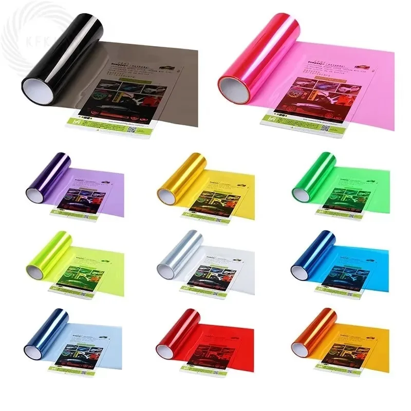 Uiz For Car Smoke Fog Light HeadLight Taillight Colored Wrap Films30x60cm Car Headlight Film Vinyl Self Adhesive Sticker
Uiz For Car Smoke Fog Light HeadLight Taillight Colored Wrap Films30x60cm Car Headlight Film Vinyl Self Adhesive Sticker