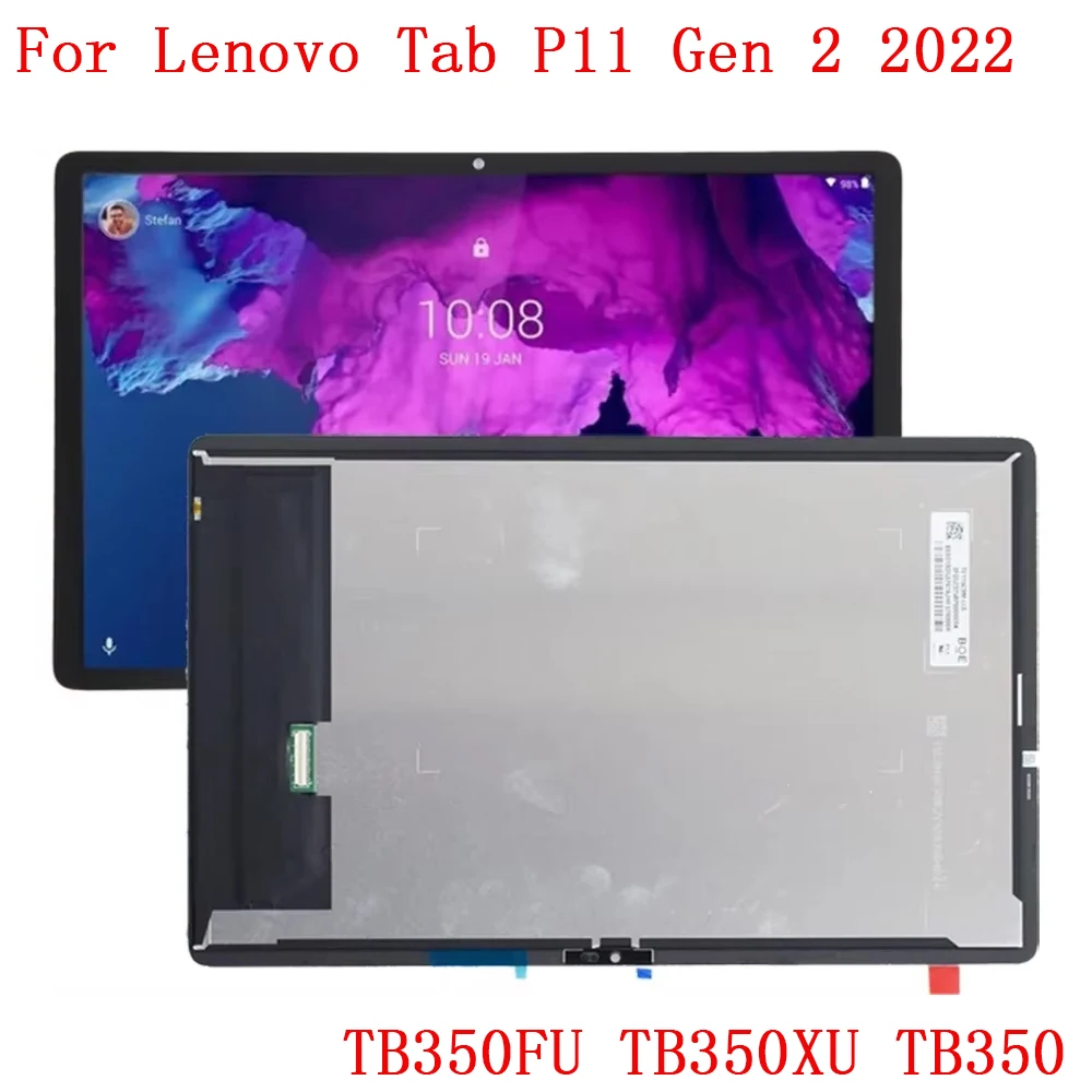Новый 11,5-дюймовый дисплей для Lenovo Tab P11 Gen 2 2022 TB350FU TB350XU TB350 ЖК-дисплей с цифровым преобразователем сенсорного экрана в сборе, ремонт панели
Новый 11,5-дюймовый дисплей для Lenovo Tab P11 Gen 2 2022 TB350FU TB350XU TB350 ЖК-дисплей с цифровым преобразователем сенсорного экрана в сборе, ремонт панели