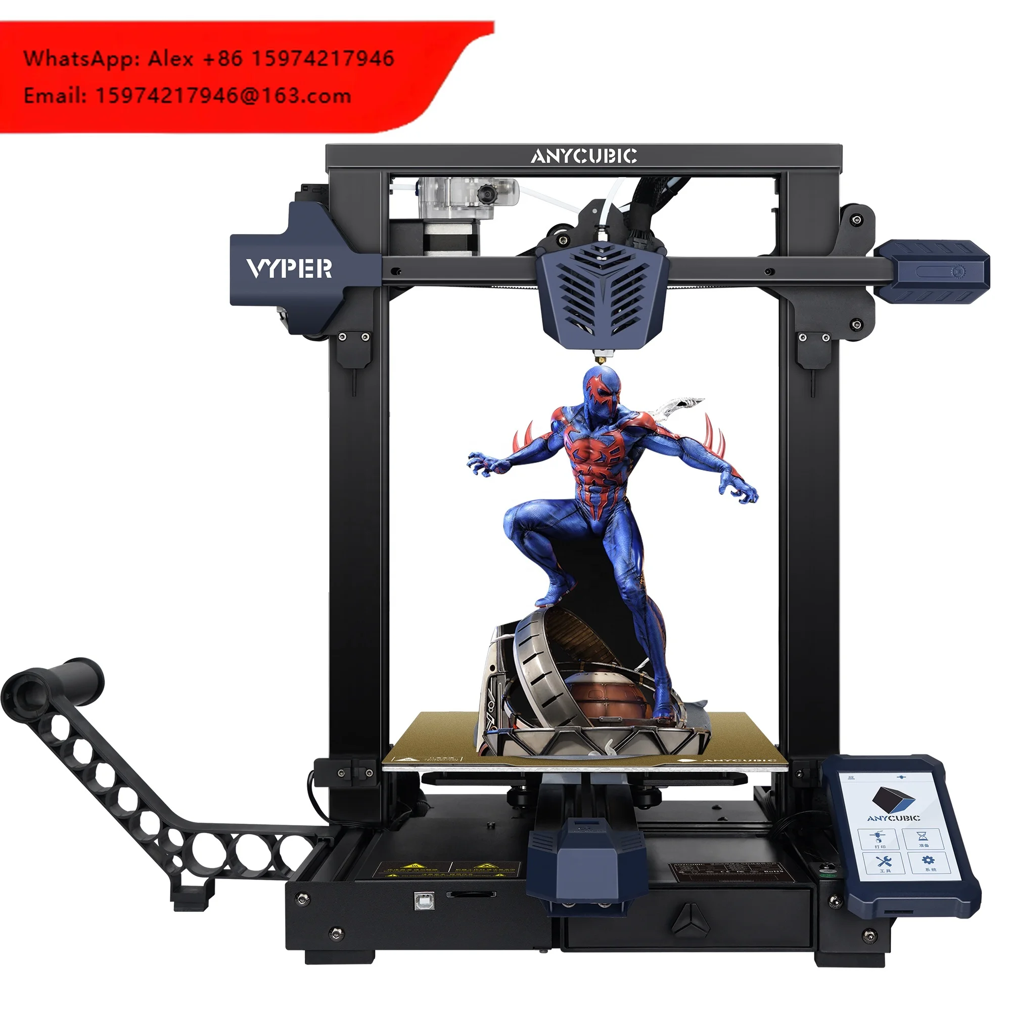 ANYCUBIC Upgraded Vyper High Quality Metal 3D Printer Auto Leveling Fashion Design Desktop 3D Printer
ANYCUBIC Upgraded Vyper High Quality Metal 3D Printer Auto Leveling Fashion Design Desktop 3D Printer