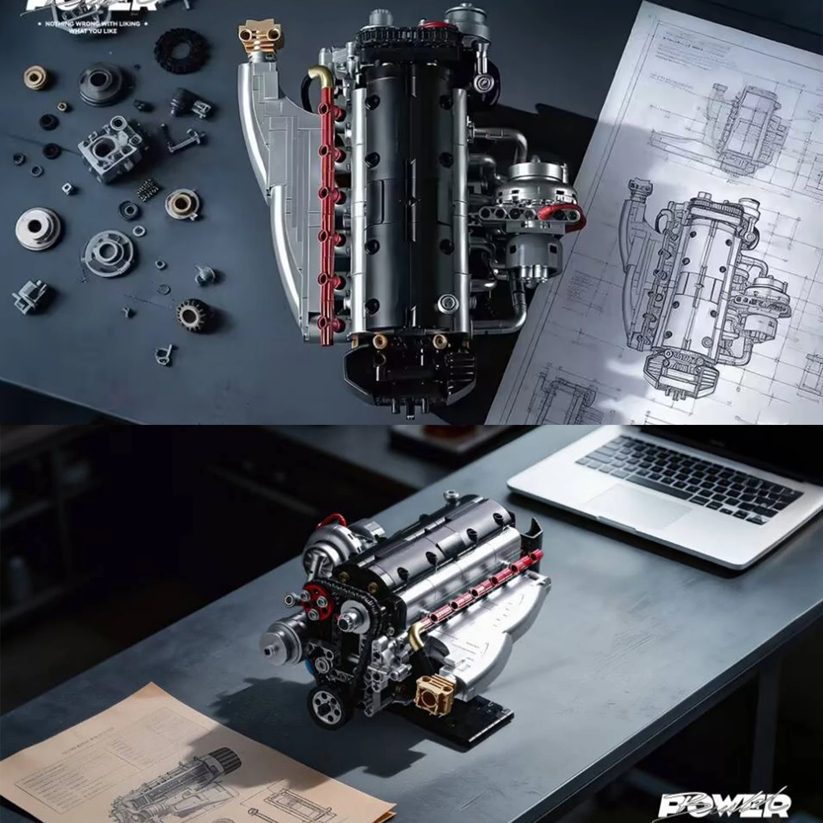 PB8814 Строительные блоки Классические японские автомобильные двигатели Модель 2JZ-GTE Двигатель в сборе Коллекционирование игрушек для мальчиков Креативные подарки 974 шт.
PB8814 Строительные блоки Классические японские автомобильные двигатели Модель 2JZ-GTE Двигатель в сборе Коллекционирование игрушек для мальчиков Креативные подарки 974 шт.