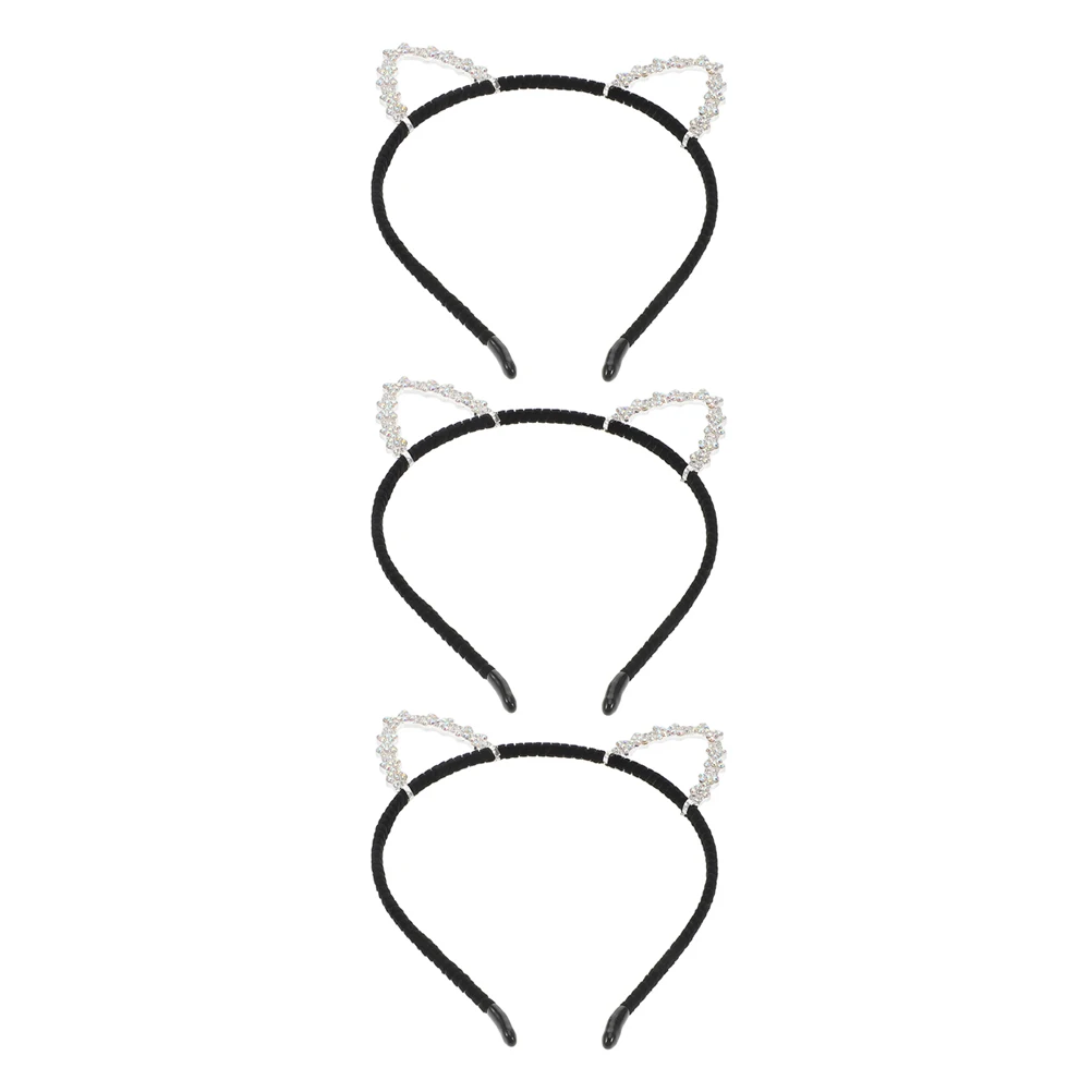 3 Pcs Cat Ears Headb Girls Spa Durable Alloy Rhinestone Comfortable Lightweight Women Hair Accessories Party New Years Eve
3 Pcs Cat Ears Headb Girls Spa Durable Alloy Rhinestone Comfortable Lightweight Women Hair Accessories Party New Years Eve