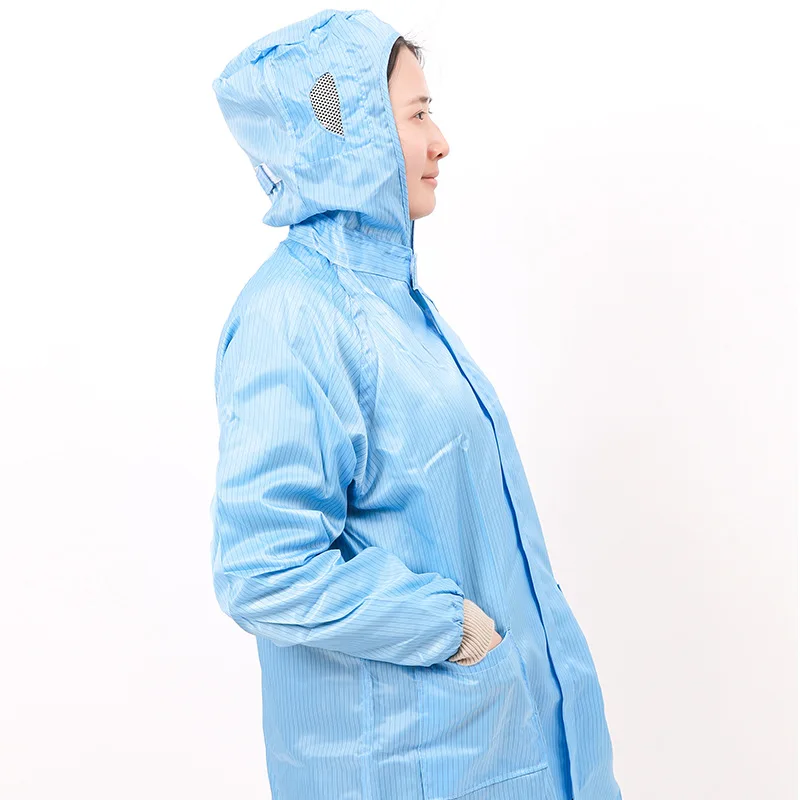 Антистатическая одежда, пальто с капюшоном, статическая одежда, защитная одежда без пыли, мужская электронная фабрика, синяя спецодежда, пыленепроницаемая C
Антистатическая одежда, пальто с капюшоном, статическая одежда, защитная одежда без пыли, мужская электронная фабрика, синяя спецодежда, пыленепроницаемая C