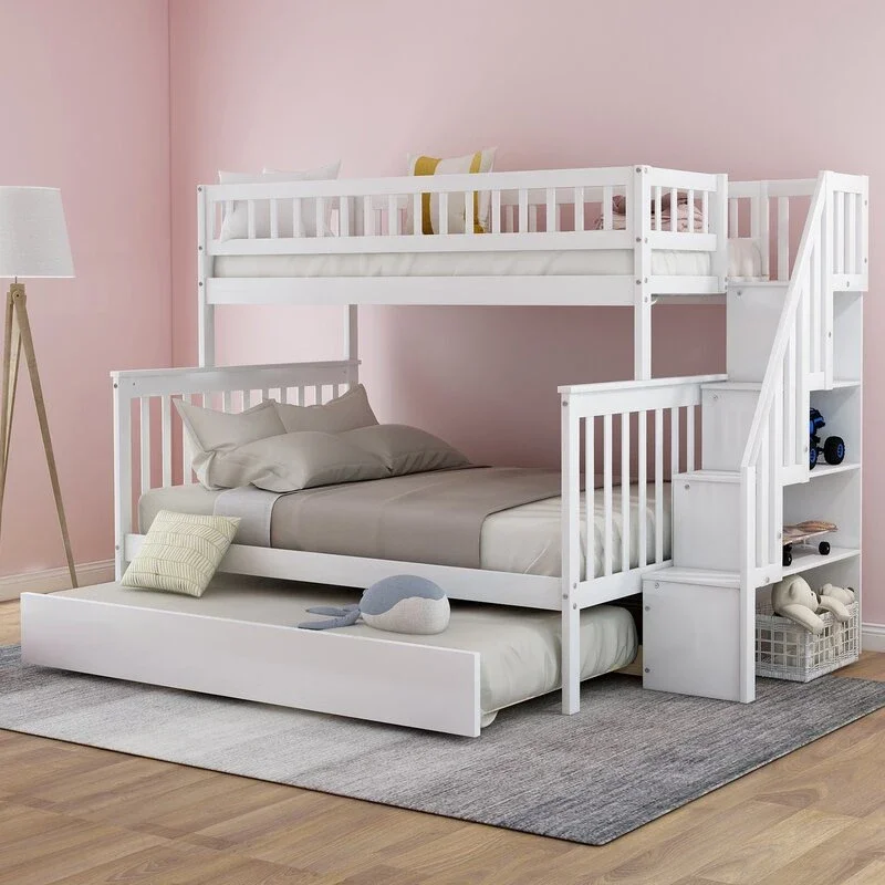 Modern Design Solid Wood Storage Children Three Bunk Bed Child Bed Triple Bunk Bed
Modern Design Solid Wood Storage Children Three Bunk Bed Child Bed Triple Bunk Bed