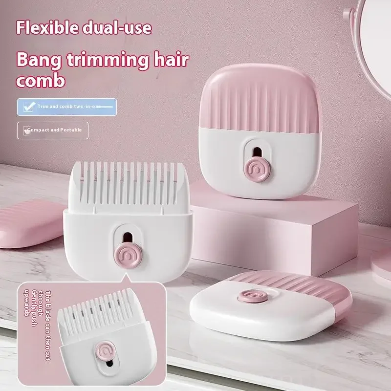 2 In 1 Baby HairCut And Hairdressing Comb Trim Bangs And Broken Hair Bang Trimmer Manual Portable Children's Hair Clipper
2 In 1 Baby HairCut And Hairdressing Comb Trim Bangs And Broken Hair Bang Trimmer Manual Portable Children's Hair Clipper