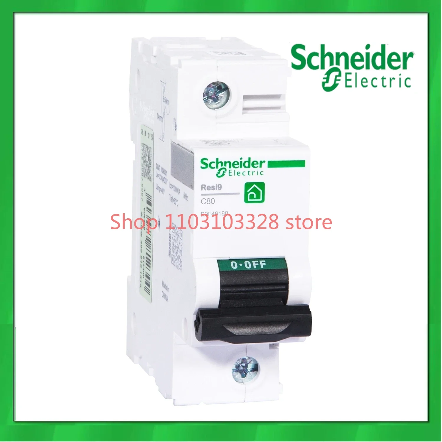 Schneider Resi9 c curve High rated current circuit breaker R9F 1P 2P 3P 4P 63A 80A 100A 125A
Schneider Resi9 c curve High rated current circuit breaker R9F 1P 2P 3P 4P 63A 80A 100A 125A