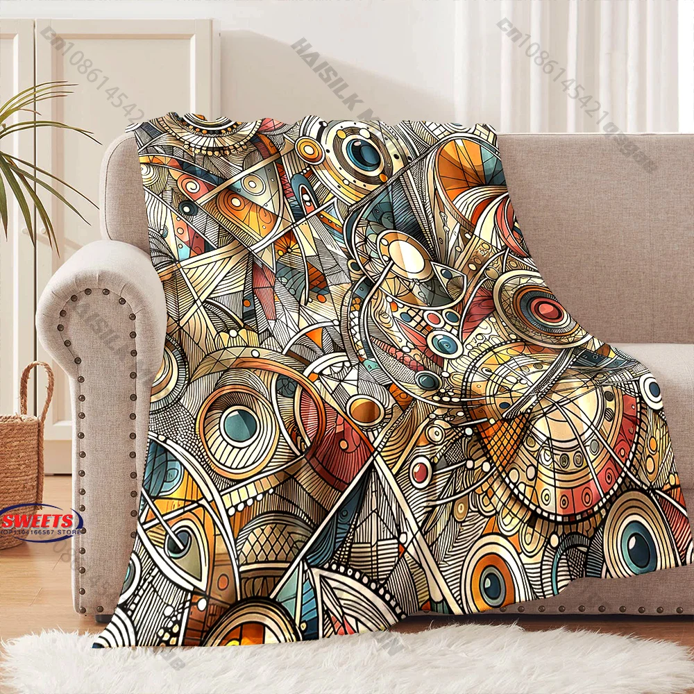 Geometric Pattern Cozy Throw Blanket Multiple sizes kid's and adults' bedroom living room sofa decor blanket, Exquisite gift
Geometric Pattern Cozy Throw Blanket Multiple sizes kid's and adults' bedroom living room sofa decor blanket, Exquisite gift