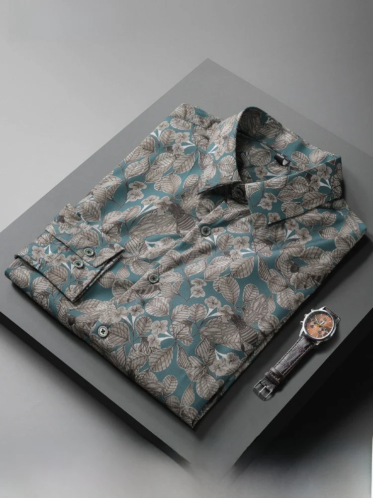 Printed Casual irt Men's Long Sve Spring Autumn Faionable Thin Sle Youthful Polyester Blend Button up
Printed Casual irt Men's Long Sve Spring Autumn Faionable Thin Sle Youthful Polyester Blend Button up