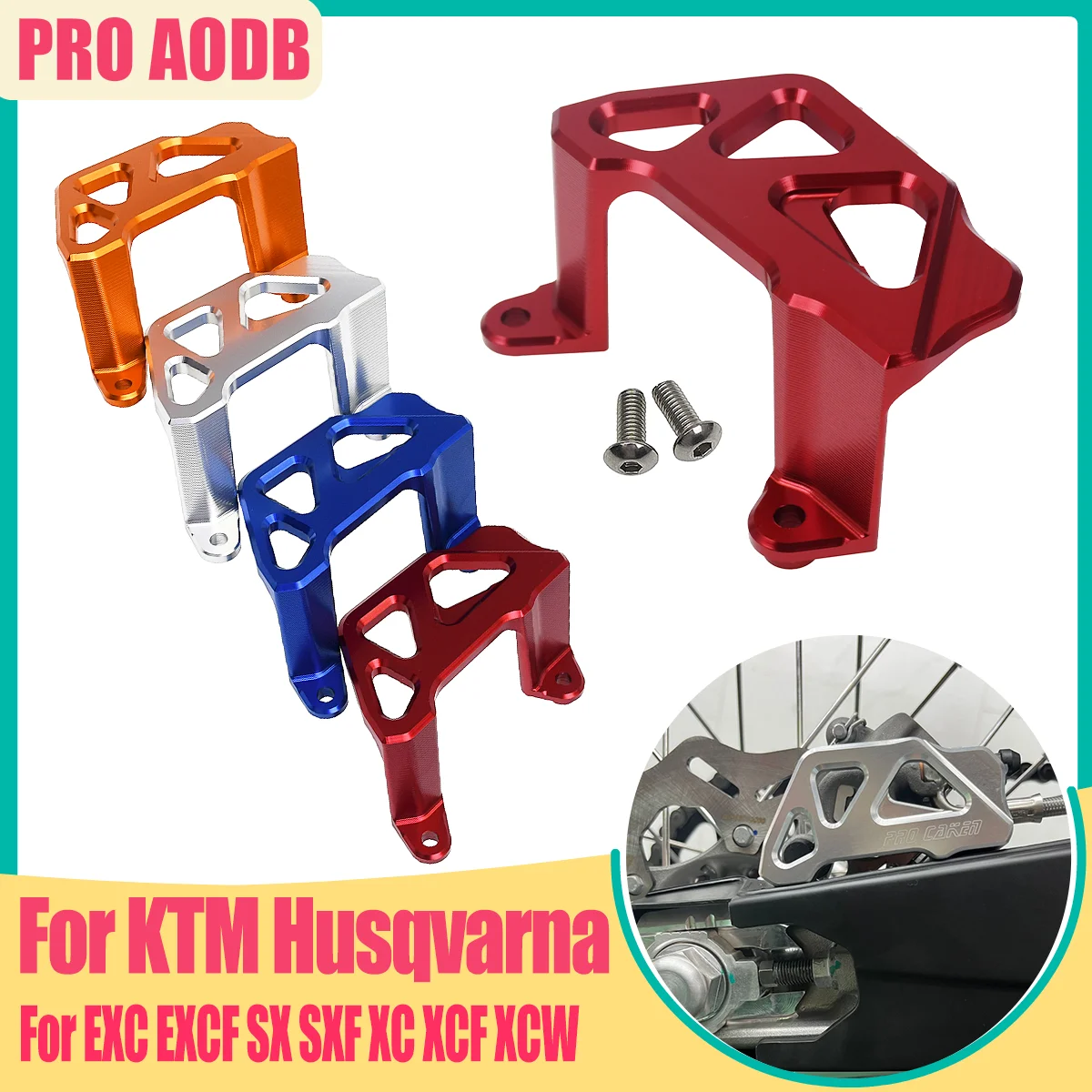 20mm Rear Caliper Guard Rear Brake Disc Guard Protector Cover Modification Off-road For KTM EXC EXCF SX SXF XC XCF XCW 2004-2023
20mm Rear Caliper Guard Rear Brake Disc Guard Protector Cover Modification Off-road For KTM EXC EXCF SX SXF XC XCF XCW 2004-2023