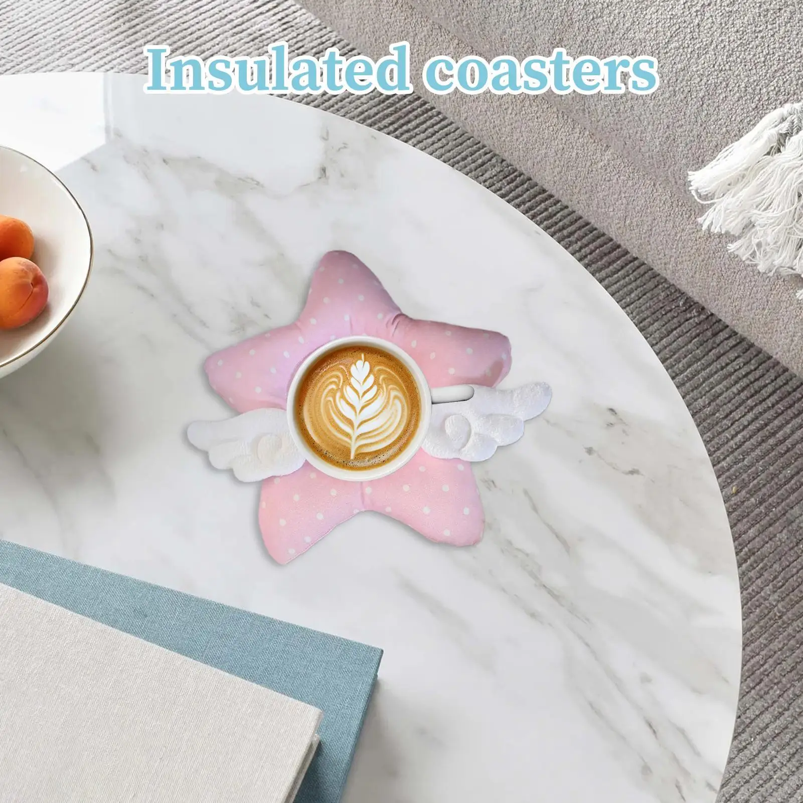 Coasters For Coffee Table Cute Star Wings Insulated Coaster Decoration Creative Tabletop Protection For Coffee Home Birthday
Coasters For Coffee Table Cute Star Wings Insulated Coaster Decoration Creative Tabletop Protection For Coffee Home Birthday