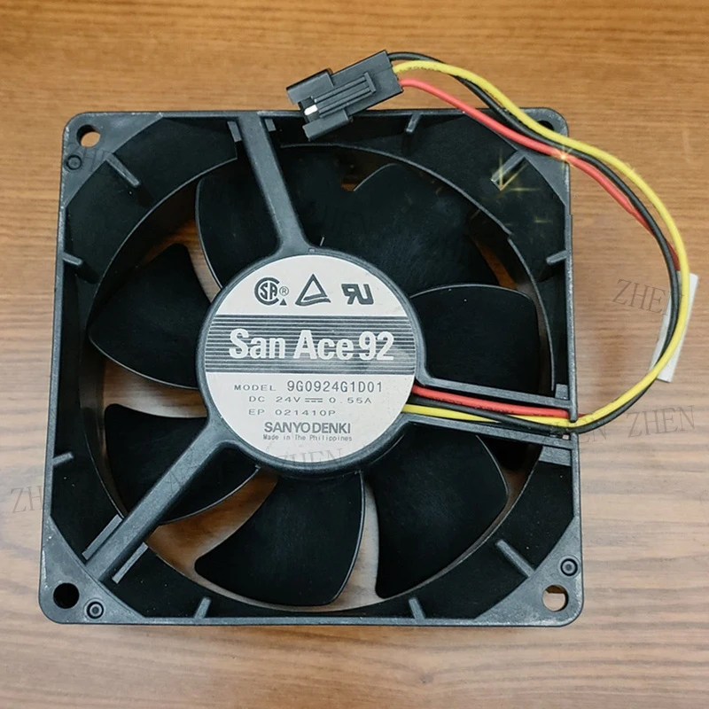 S New for San Ace92 9G0924G1D01 24V 0.55A cooling fan For SANYO
S New for San Ace92 9G0924G1D01 24V 0.55A cooling fan For SANYO