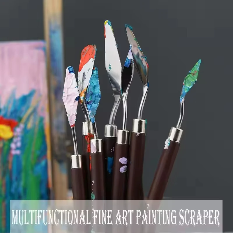Многофункциональная лопатка из нержавеющей стали для масляной живописи, украшения тортов, рукоделия, творчества, выпечки
Многофункциональная лопатка из нержавеющей стали для масляной живописи, украшения тортов, рукоделия, творчества, выпечки