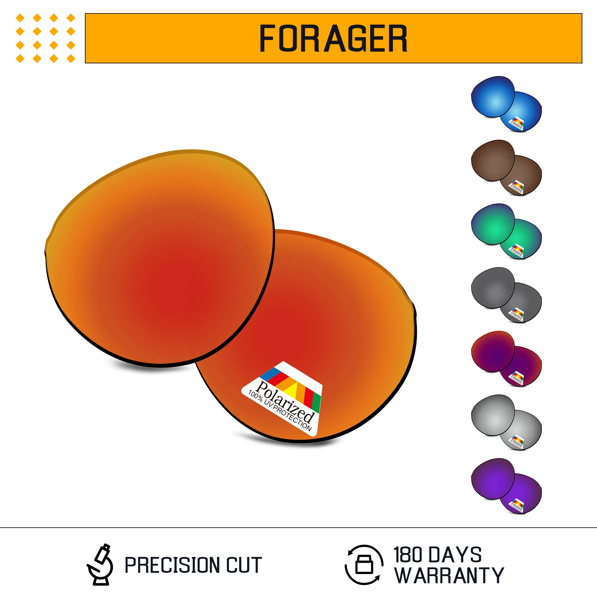 Rarayvix Polarized Replacement Lenses UV400 Protective for Oakley Forager OO9421-58mm Sunglasses
Rarayvix Polarized Replacement Lenses UV400 Protective for Oakley Forager OO9421-58mm Sunglasses