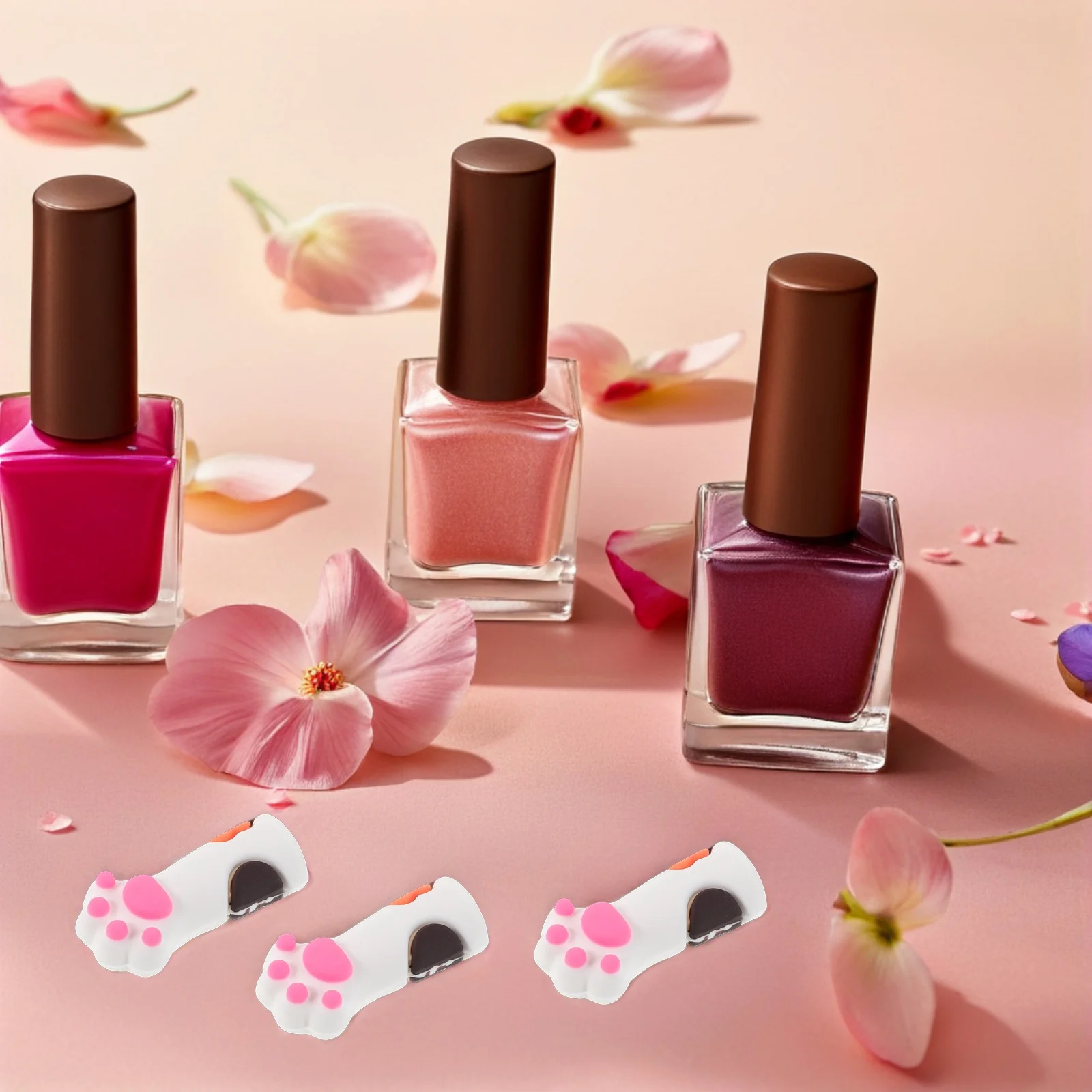 10Pcs Silicone Cuticle Nipper Caps Cat Paw Design Reusable Manicure Pedicure Tool Protectors Tweezers Scissors Covers
10Pcs Silicone Cuticle Nipper Caps Cat Paw Design Reusable Manicure Pedicure Tool Protectors Tweezers Scissors Covers