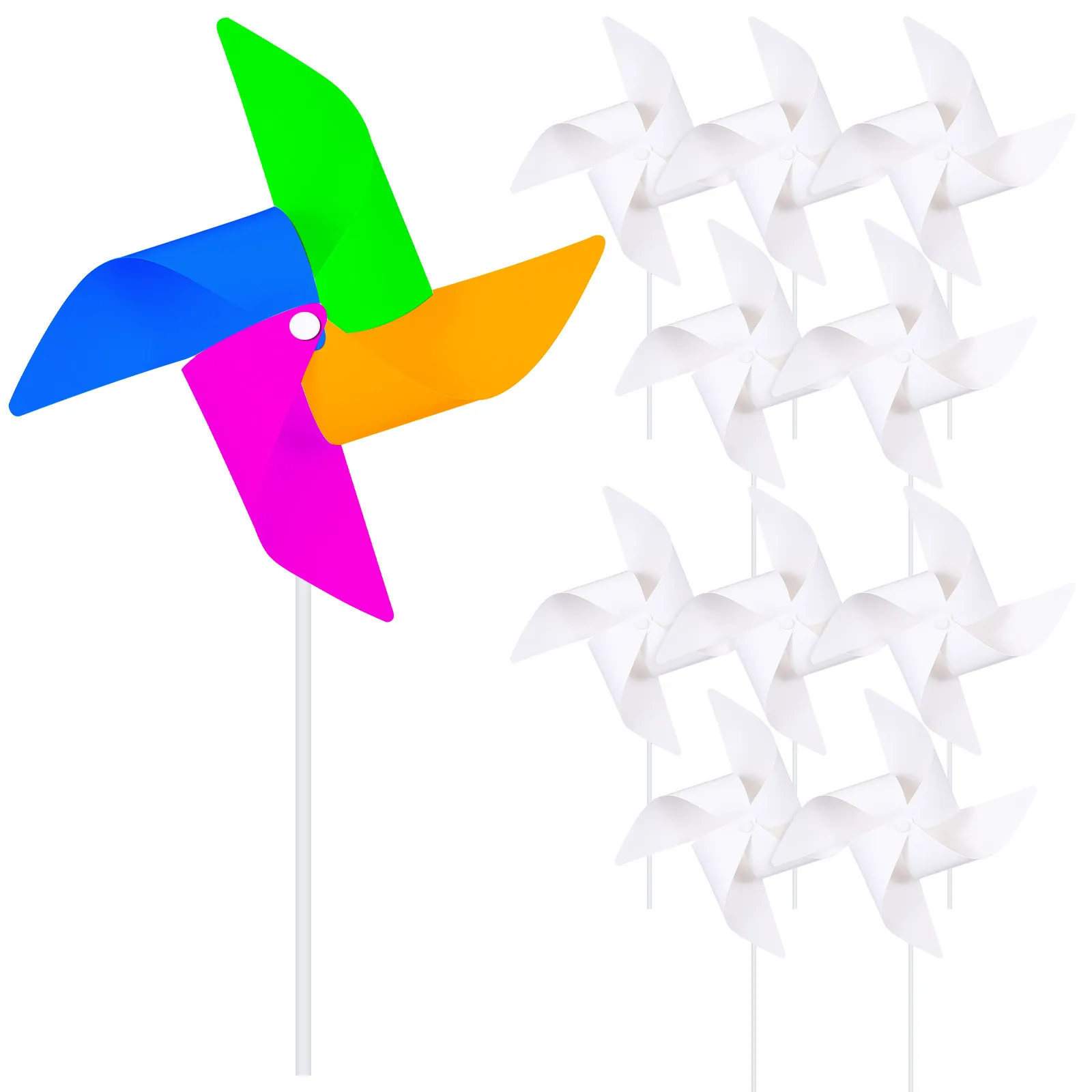 Набор из 12 креативных ветряных мельниц для росписи, заготовки для поделок, развивающие игрушки для детей, для распознавания цветов, художественные проекты
Набор из 12 креативных ветряных мельниц для росписи, заготовки для поделок, развивающие игрушки для детей, для распознавания цветов, художественные проекты