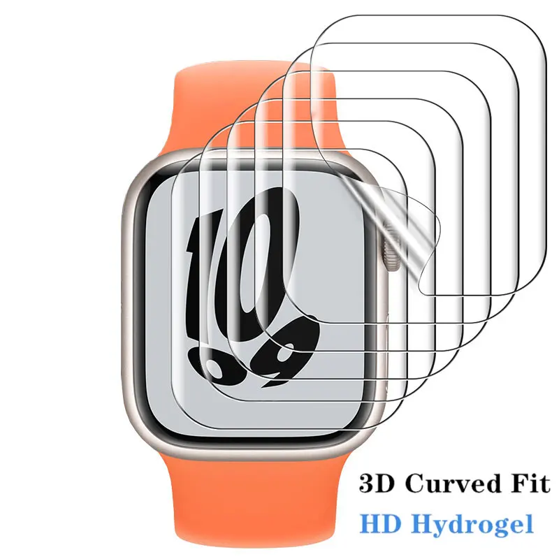 Защитная пленка для Apple Watch 44 мм 40 мм 42 мм 38 мм 45 мм, Гидрогелевая прозрачная защитная пленка для iWatch 8 7 6 SE 5 4 3 Ultra 49 мм
Защитная пленка для Apple Watch 44 мм 40 мм 42 мм 38 мм 45 мм, Гидрогелевая прозрачная защитная пленка для iWatch 8 7 6 SE 5 4 3 Ultra 49 мм