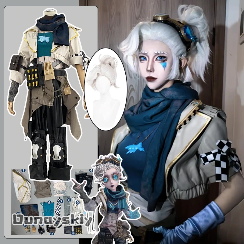 Martha Behamfil Coordinator Cosplay Costume Jacket Leather Pants Set Unisex Outfit Game Identity Ⅴ Role-play Wig Shoe Prop Suits
Martha Behamfil Coordinator Cosplay Costume Jacket Leather Pants Set Unisex Outfit Game Identity Ⅴ Role-play Wig Shoe Prop Suits
