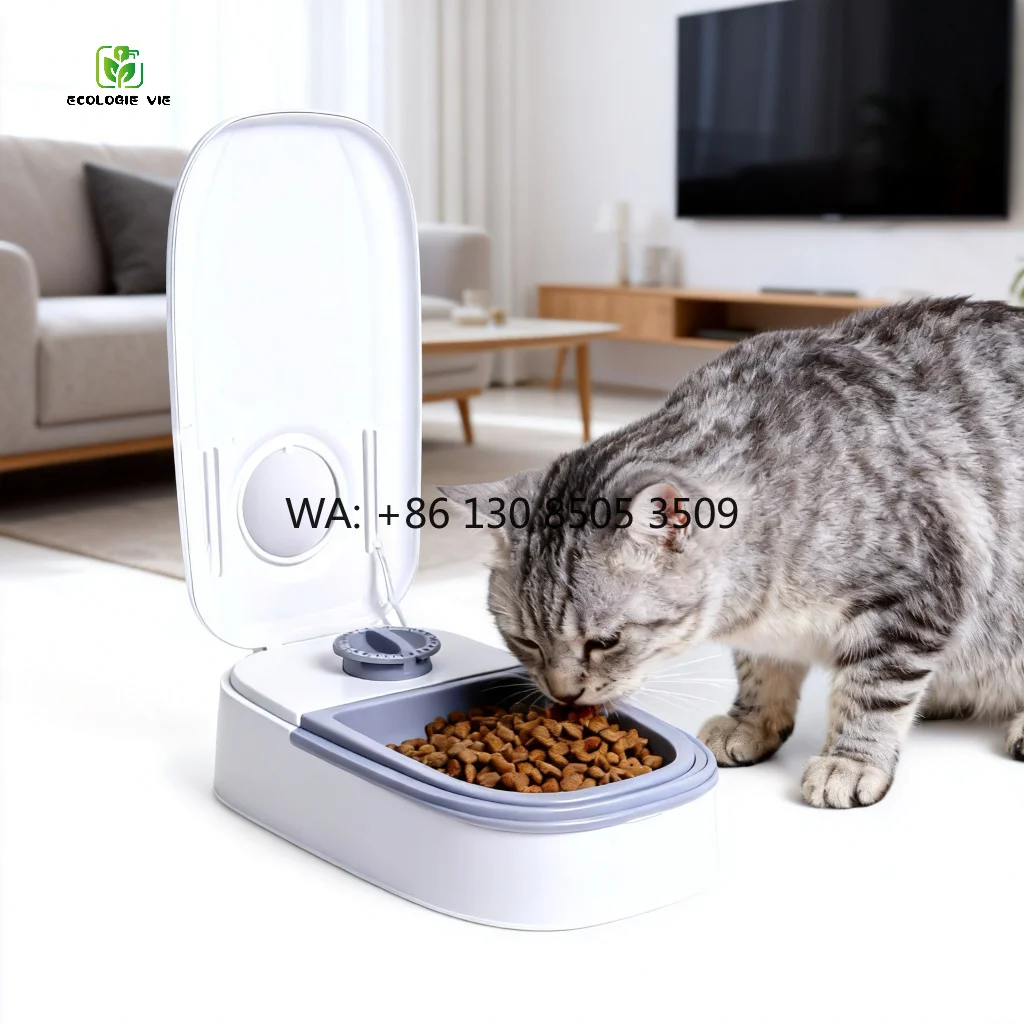 New Timed Automatic Dog Feeder Dual Bowls Smart Cat Food Dispenser Wet Dry Pet Food Dispenser Pet Feeder Cat Accessories
New Timed Automatic Dog Feeder Dual Bowls Smart Cat Food Dispenser Wet Dry Pet Food Dispenser Pet Feeder Cat Accessories