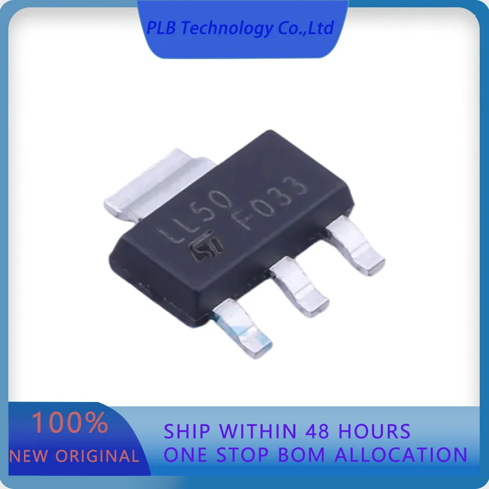 LDL1117S50R LDL1117 1.2A Fixed 5V Positive 18V SOT-223 Voltage Regulators - LinearLow Drop Out (LDO) Regulators Original Stock
LDL1117S50R LDL1117 1.2A Fixed 5V Positive 18V SOT-223 Voltage Regulators - LinearLow Drop Out (LDO) Regulators Original Stock