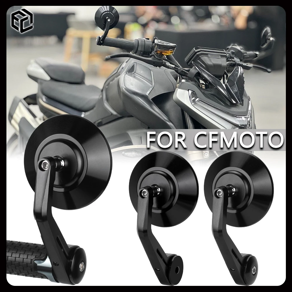 Motorcycle Bar End Mirror for CFMOTO 800NK / 675NK / 650NK / 450NK / 300NK / 250NK/ 125NK /CFLite Aluminum Alloy Rearview Mirror
Motorcycle Bar End Mirror for CFMOTO 800NK / 675NK / 650NK / 450NK / 300NK / 250NK/ 125NK /CFLite Aluminum Alloy Rearview Mirror