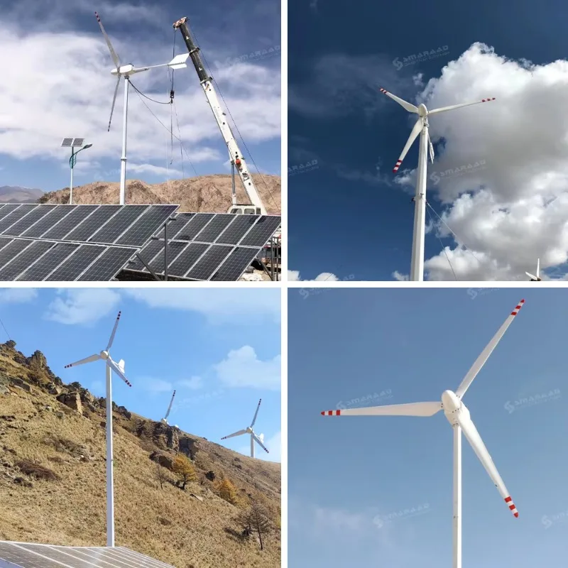 Горизонтальная система генератора ветряной турбины Smaraad 6 кВт Эффективные ветряные мельницы для производства энергии
Горизонтальная система генератора ветряной турбины Smaraad 6 кВт Эффективные ветряные мельницы для производства энергии