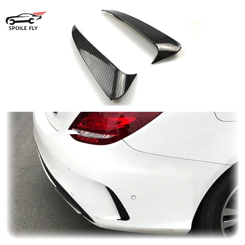 For Mercedes-Benz C Class W205 C63 4DR 2015+ Rear Bumper Surrounds Air Outlet Tail Wind Knife Carbon Fiber Exterior Car Sticker
For Mercedes-Benz C Class W205 C63 4DR 2015+ Rear Bumper Surrounds Air Outlet Tail Wind Knife Carbon Fiber Exterior Car Sticker