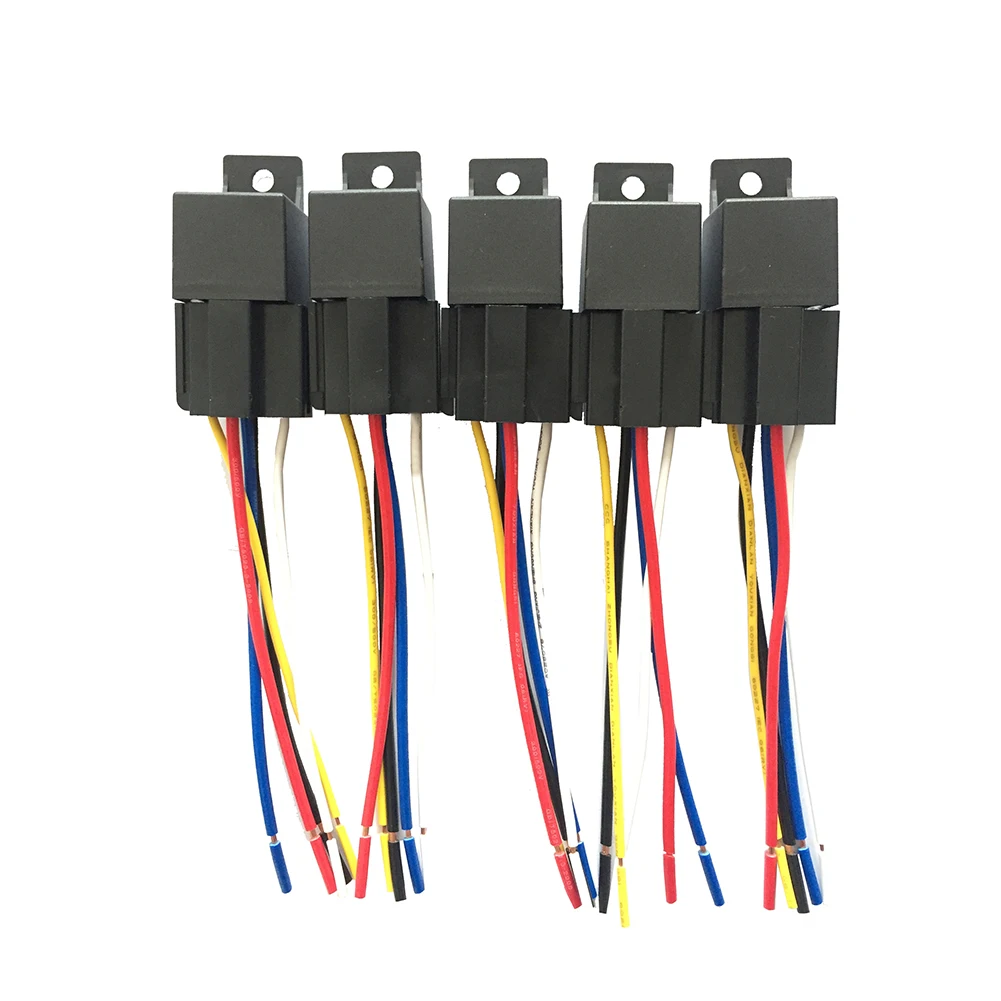 5pcs 12 V/24 V Car Relay Replacement Parts Car Cable Relay Socket Low Power Consumption Auto Parts Accessories
5pcs 12 V/24 V Car Relay Replacement Parts Car Cable Relay Socket Low Power Consumption Auto Parts Accessories