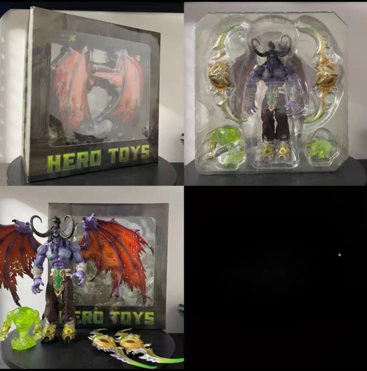 В наличии Demon Hunter Illidan Angry GK Модель орнамента ручной работы Высота 23 см.
В наличии Demon Hunter Illidan Angry GK Модель орнамента ручной работы Высота 23 см.