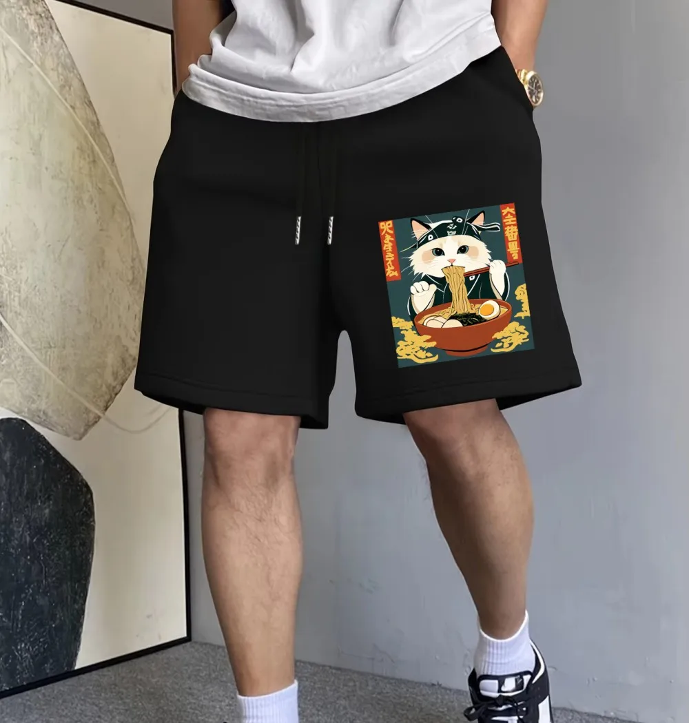 Cats Like Lamian Noodles Printing Pants Mens Sporty Pocket Wide Shorts Basics High Waisted Shorts Summer Oversized Men'S Clothes
Cats Like Lamian Noodles Printing Pants Mens Sporty Pocket Wide Shorts Basics High Waisted Shorts Summer Oversized Men'S Clothes