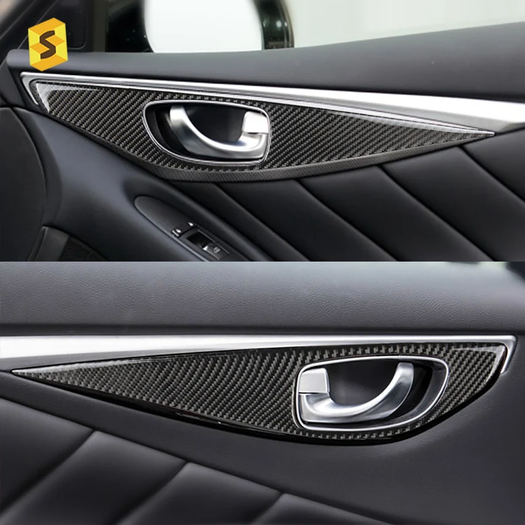For Infiniti Q50 Carbon Fiber Door Handle Frame Sticker Car Accessories Real Carbon Fiber Q50 Q50L
For Infiniti Q50 Carbon Fiber Door Handle Frame Sticker Car Accessories Real Carbon Fiber Q50 Q50L
