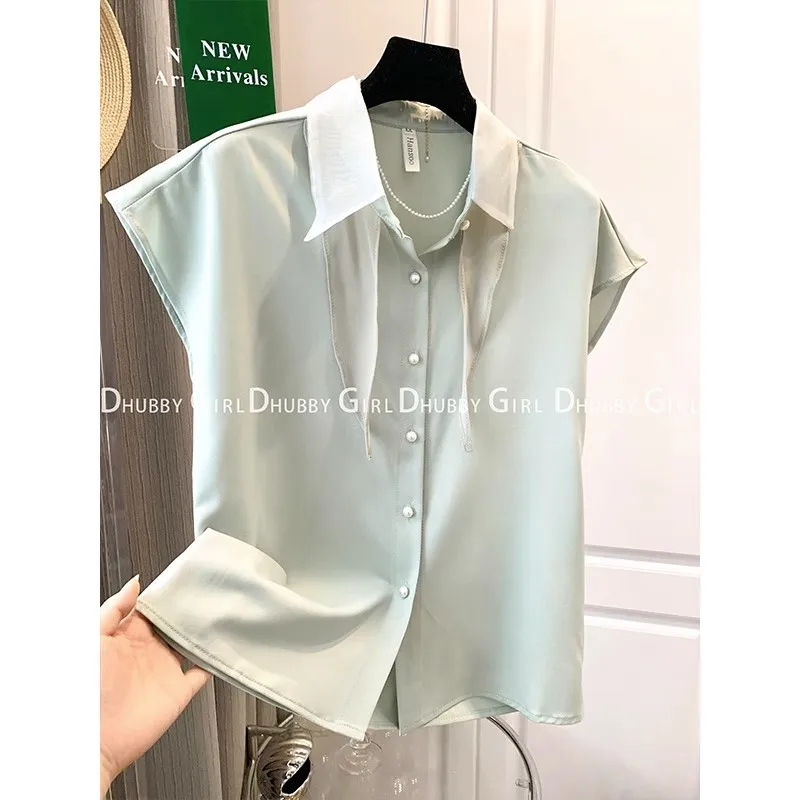 Fashion Lapel Solid Color Loose Korean Shirt Women's Clothing 2023 New Casual Tops All-match Office Lady Blouse
Fashion Lapel Solid Color Loose Korean Shirt Women's Clothing 2023 New Casual Tops All-match Office Lady Blouse