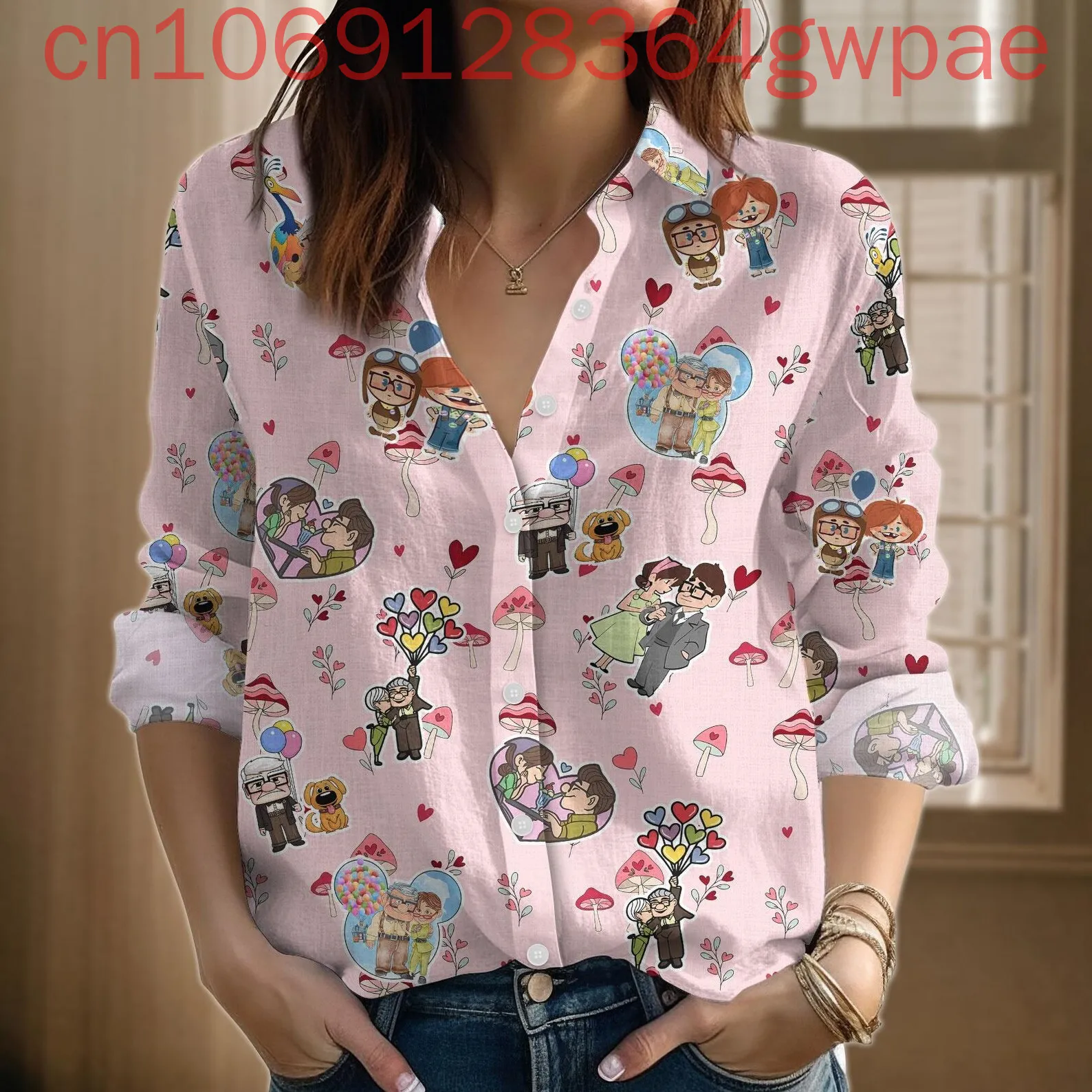 Disney Up Movie Hawaii Women's Shirt Summer Long Sleeves Button Shirt 3D Print Fashion Casual Y2K Women's T-Shirt
Disney Up Movie Hawaii Women's Shirt Summer Long Sleeves Button Shirt 3D Print Fashion Casual Y2K Women's T-Shirt