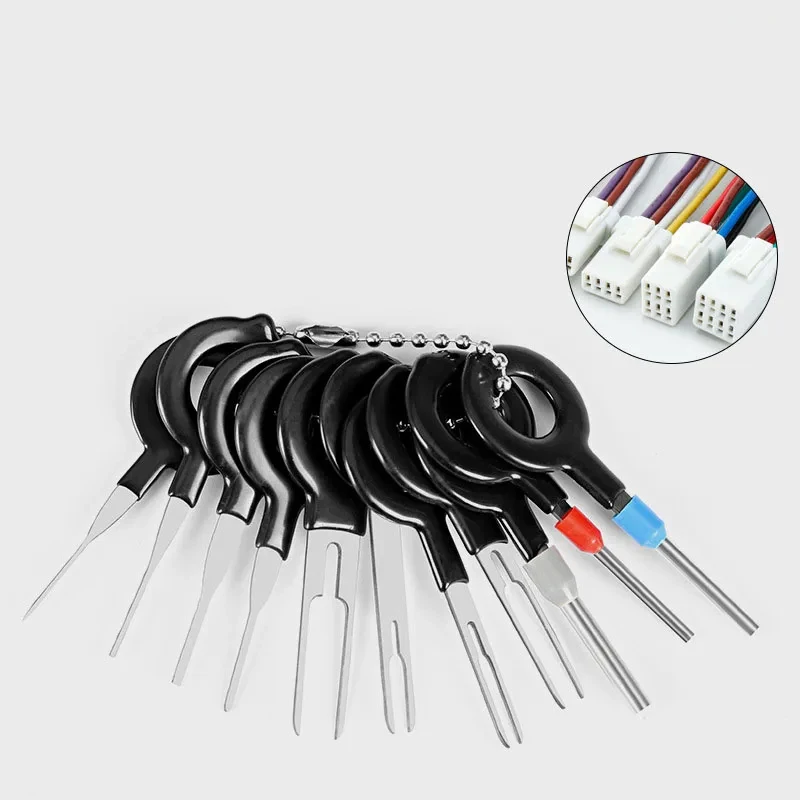 11/36Pcs Car Terminal Removal Tool Set Automotive Wiring Harness Pin Extractor
11/36Pcs Car Terminal Removal Tool Set Automotive Wiring Harness Pin Extractor