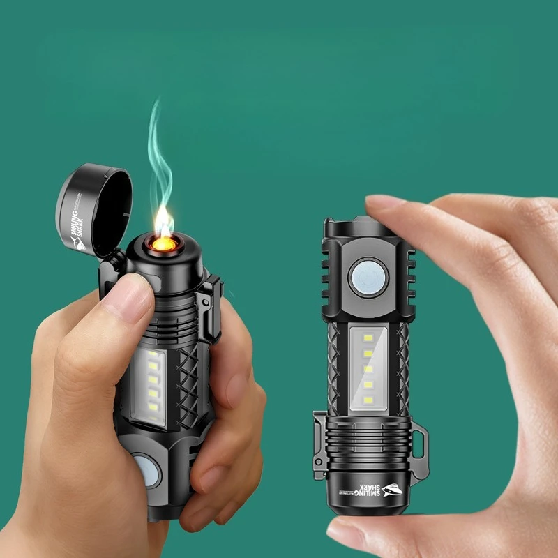 New Rechargeable LED Flashlight Lighters - Portable Multifunctional Igniter, Bright Light for Outdoor Camping & Emergency Use
New Rechargeable LED Flashlight Lighters - Portable Multifunctional Igniter, Bright Light for Outdoor Camping & Emergency Use