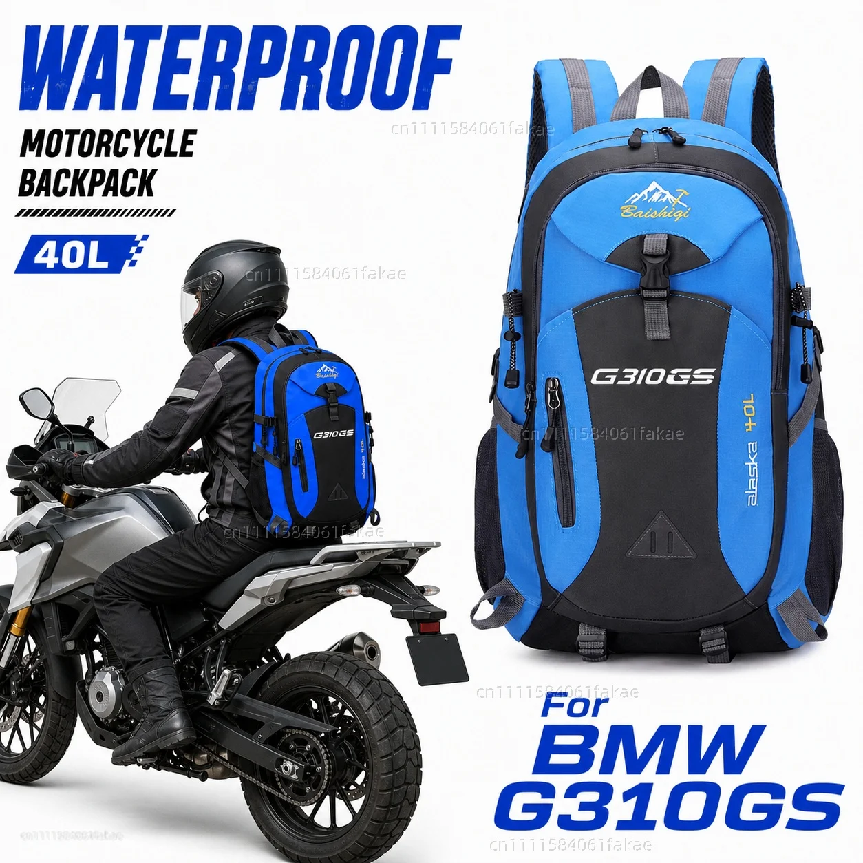 For BMW G310GS G 310GS G 310 GS 2017-2021 Motorcycle Backpack 40L Waterproof Travel Backpack Outdoor Hiking Camping Daypack
For BMW G310GS G 310GS G 310 GS 2017-2021 Motorcycle Backpack 40L Waterproof Travel Backpack Outdoor Hiking Camping Daypack