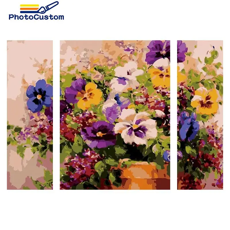 PhotoCustom DIY Painting By Number Flowers Pictures By Numbers Kits Drawing On Canvas Hand Painted Paintings Art Home Decor
PhotoCustom DIY Painting By Number Flowers Pictures By Numbers Kits Drawing On Canvas Hand Painted Paintings Art Home Decor