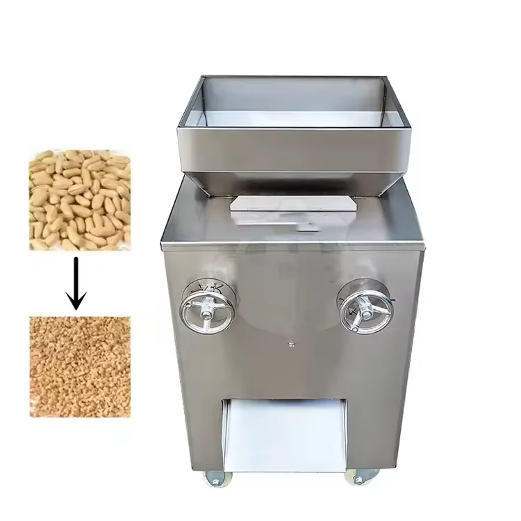 Automatic Stainless Steel Nuts Cutter Walnut Almond Peanut Chopper Machine With Engine Crushing Equipment
Automatic Stainless Steel Nuts Cutter Walnut Almond Peanut Chopper Machine With Engine Crushing Equipment