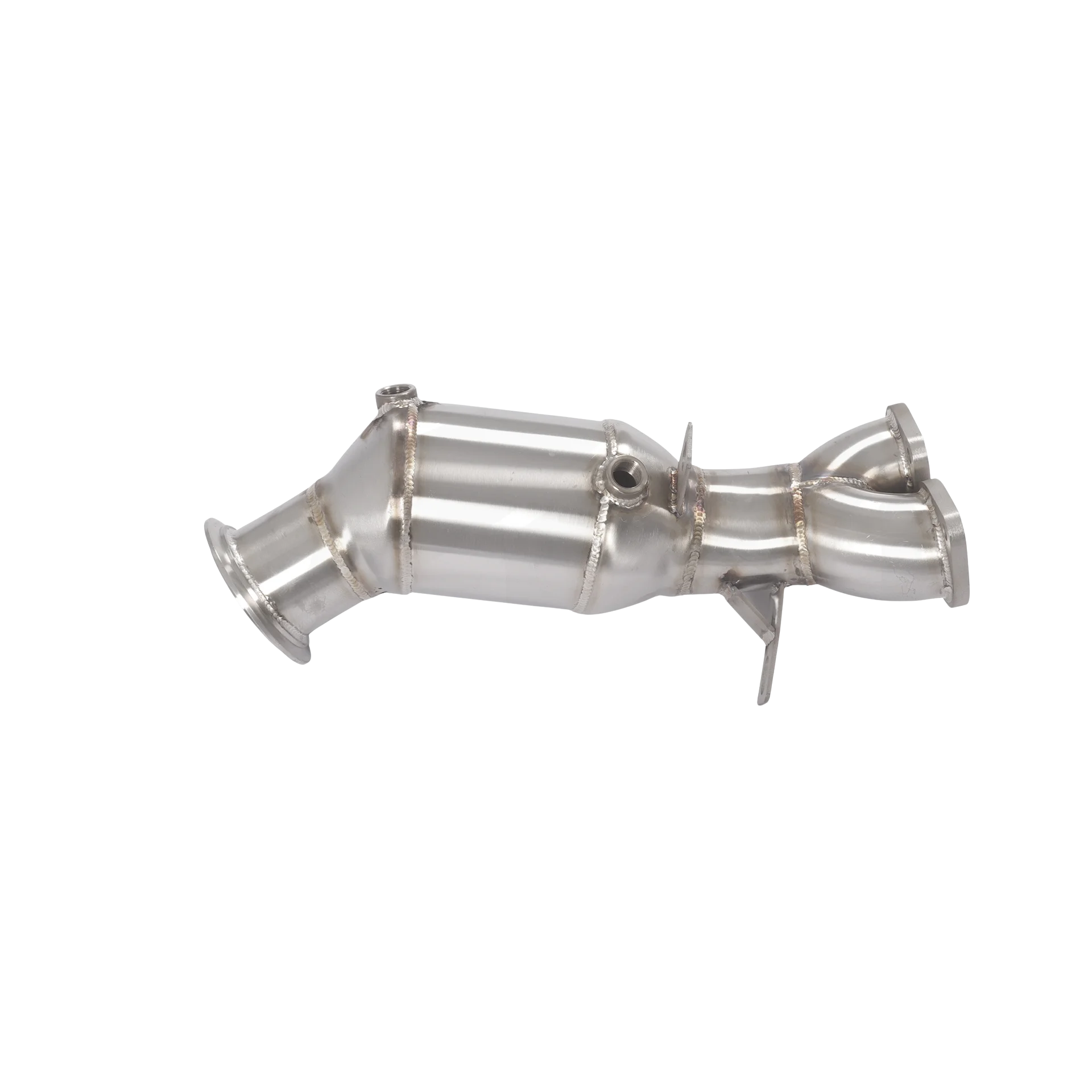 YT Performance SS304 Exhaust Catted Downpipe with Catalyst for BMW 335i/E92/535i 3.0T N55
YT Performance SS304 Exhaust Catted Downpipe with Catalyst for BMW 335i/E92/535i 3.0T N55