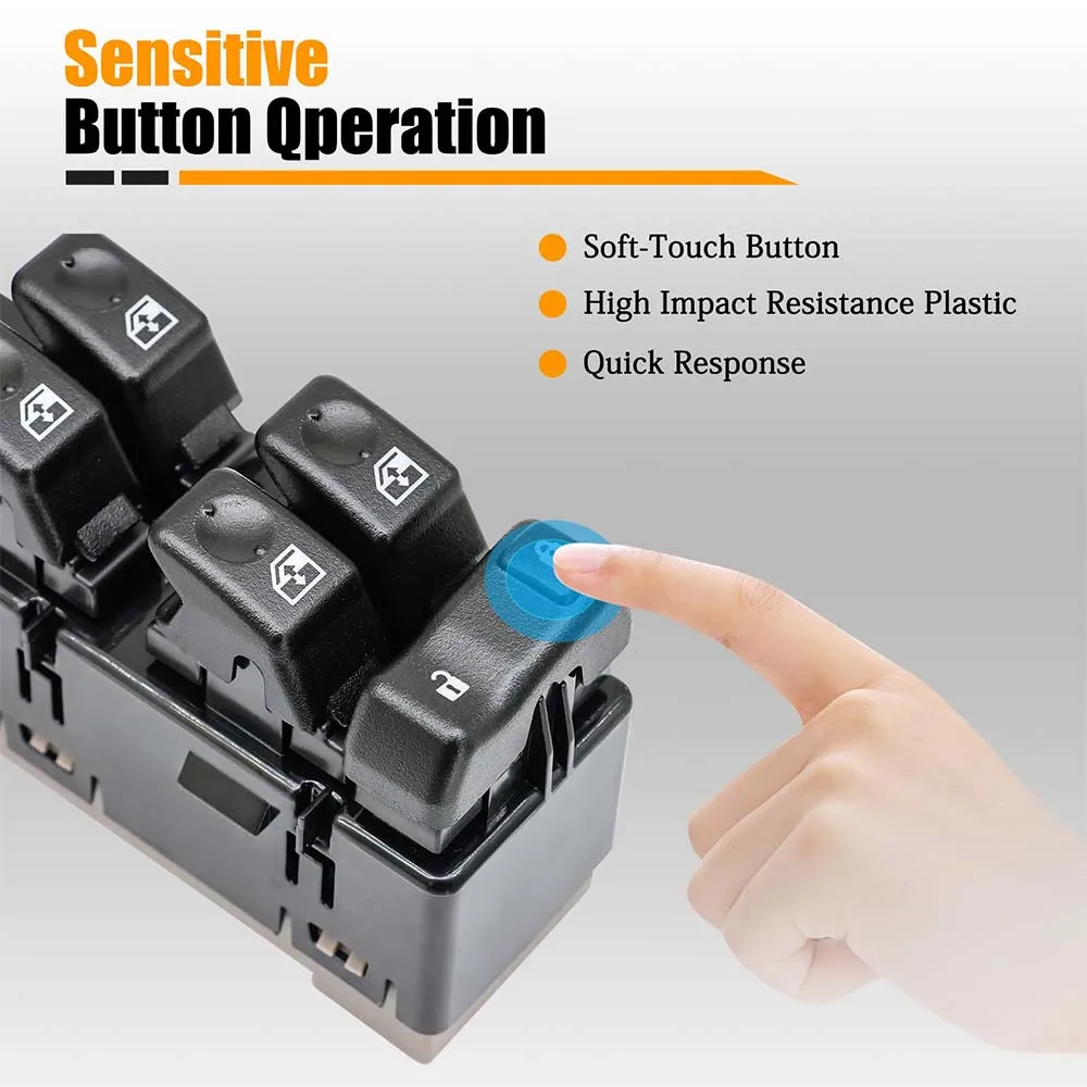 15883323 Electric Master Power Window Switch for Chevrolet Tahoe Silverado GMC Sierra Yukon Cadillac Escalade Car Accessories
15883323 Electric Master Power Window Switch for Chevrolet Tahoe Silverado GMC Sierra Yukon Cadillac Escalade Car Accessories