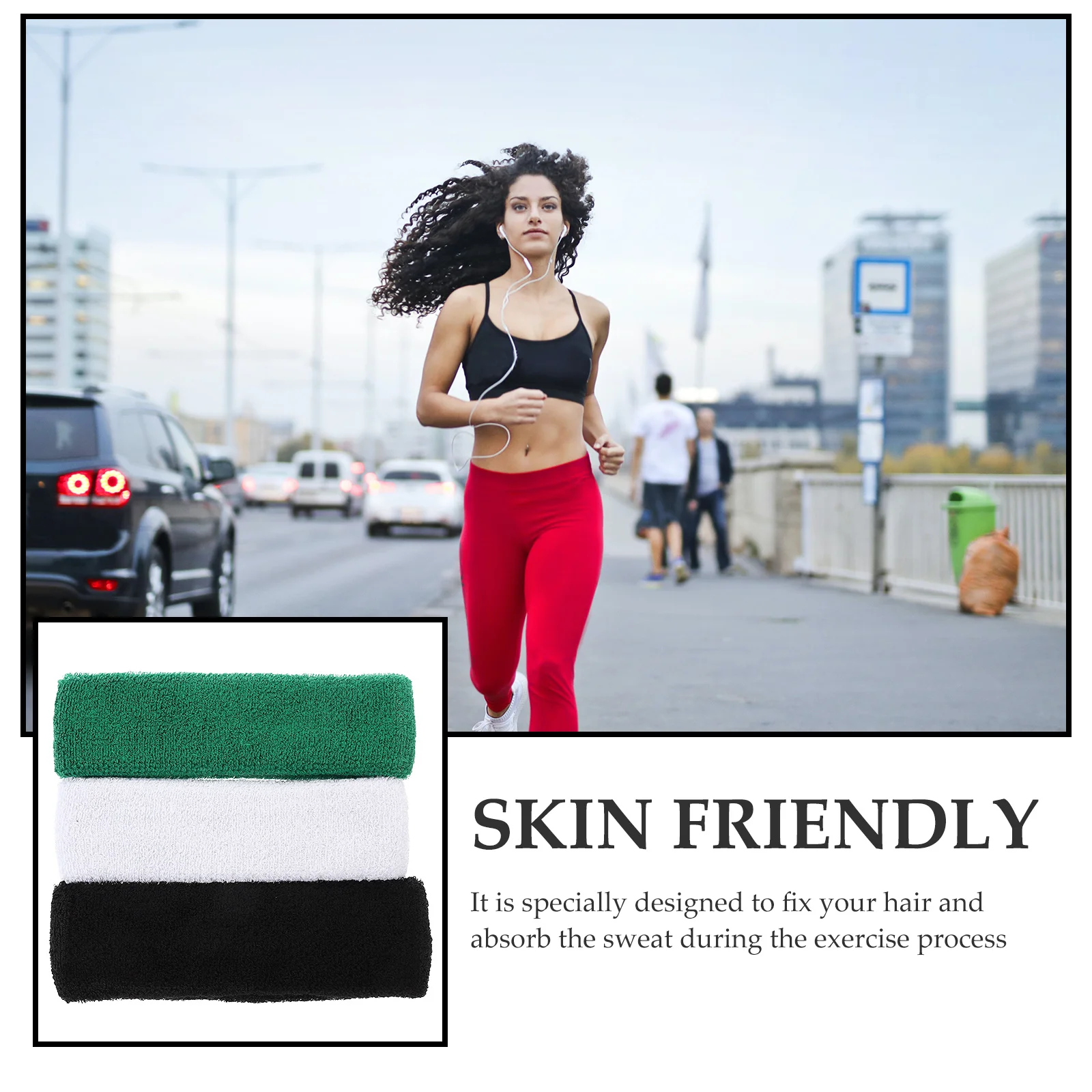 3Pcs Sports Hairband Elastic Breathable Sweat Absorbing Running Yoga Fitness Headband Breathable Headband Hairband
3Pcs Sports Hairband Elastic Breathable Sweat Absorbing Running Yoga Fitness Headband Breathable Headband Hairband